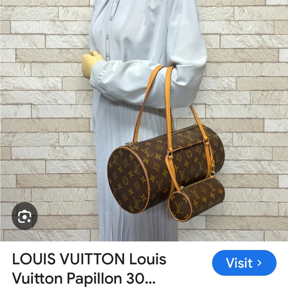 Authentic Louis Vuitton monogram Papillion 30 with pouch - Picture 16 of 16